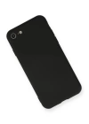 BFS iPhone 7 Kılıf Nano içi Kadife Silikon - Siyah