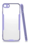BFS  iPhone 7 Kılıf Platin Silikon - Lila
