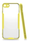 BFS  iPhone 7 Kılıf Platin Silikon - Sarı