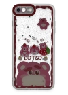 BFS  iPhone 7 Kılıf Sweet Desenli Silikon Kapak - Pembe