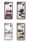 BFS  iPhone 7 Kılıf Sweet Desenli Silikon Kapak - Pembe
