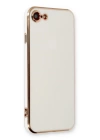 BFS  iPhone 7 Kılıf Volet Silikon - Beyaz