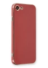 BFS  iPhone 7 Kılıf Volet Silikon - Kırmızı