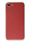BFS  iPhone 7 Kılıf Volet Silikon - Kırmızı