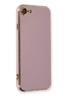 BFS  iPhone 7 Kılıf Volet Silikon - Mor