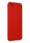 BFS  iPhone 7 Plus Kılıf First Silikon - Kırmızı
