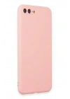 BFS  iPhone 7 Plus Kılıf First Silikon - Pudra