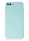BFS  iPhone 7 Plus Kılıf First Silikon - Turkuaz