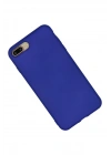 BFS  iPhone 7 Plus Kılıf Nano içi Kadife Silikon - Lacivert