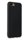 BFS  iPhone 7 Plus Kılıf Nano içi Kadife Silikon - Siyah