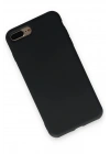 BFS iPhone 7 Plus Kılıf Nano içi Kadife Silikon - Siyah