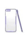 BFS  iPhone 7 Plus Kılıf Platin Silikon - Lila