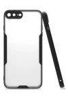 BFS  iPhone 7 Plus Kılıf Platin Silikon - Siyah