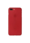BFS  iPhone 7 Plus Kılıf PP Ultra İnce Kapak - Kırmızı