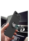 BFS  iPhone 7 Plus Kılıf Range Yüzüklü Silikon - Kırmızı