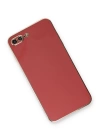 BFS  iPhone 7 Plus Kılıf Volet Silikon - Kırmızı