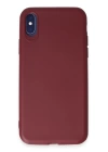 BFS  iPhone X Kılıf First Silikon - Kiremit