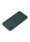 BFS  iPhone X Kılıf First Silikon - Koyu Yeşil