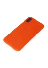 BFS  iPhone X Kılıf First Silikon - Parlak Turuncu