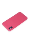 BFS  iPhone X Kılıf First Silikon - Pembe