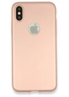 BFS  iPhone X Kılıf First Silikon - Rose Gold