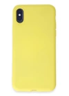 BFS  iPhone X Kılıf First Silikon - Sarı