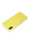BFS  iPhone X Kılıf First Silikon - Sarı