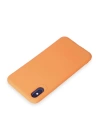 BFS  iPhone X Kılıf First Silikon - Turuncu