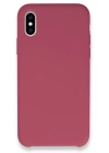 BFS  iPhone X Kılıf Lansman Legant Silikon - Fuşya