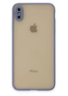 BFS  iPhone X Kılıf Montreal Silikon Kapak - Gri