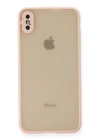 BFS  iPhone X Kılıf Montreal Silikon Kapak - Pembe