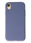 BFS  iPhone XR Kılıf First Silikon - Gri
