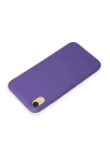 BFS  iPhone XR Kılıf First Silikon - Mor