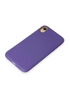 BFS  iPhone XR Kılıf First Silikon - Mor
