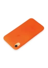 BFS  iPhone XR Kılıf First Silikon - Parlak Turuncu