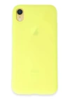 BFS  iPhone XR Kılıf First Silikon - Parlak Yeşil