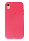 BFS  iPhone XR Kılıf First Silikon - Pembe