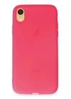 BFS  iPhone XR Kılıf First Silikon - Pembe