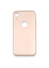 BFS  iPhone XR Kılıf First Silikon - Rose Gold