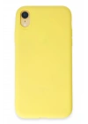 BFS  iPhone XR Kılıf First Silikon - Sarı