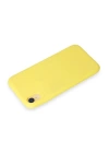 BFS  iPhone XR Kılıf First Silikon - Sarı