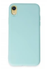 BFS  iPhone XR Kılıf First Silikon - Turkuaz