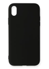 BFS  iPhone XR Kılıf Nano içi Kadife Silikon - Siyah