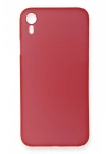 BFS  iPhone XR Kılıf PP Ultra İnce Kapak - Kırmızı
