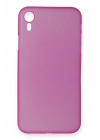 BFS  iPhone XR Kılıf PP Ultra İnce Kapak - Pembe