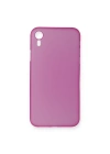 BFS  iPhone XR Kılıf PP Ultra İnce Kapak - Pembe