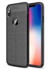 BFS  iPhone XS Max Kılıf Auto Focus Kapak - Siyah