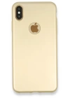 BFS  iPhone XS Max Kılıf First Silikon - Gold