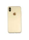 BFS  iPhone XS Max Kılıf First Silikon - Gold