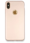 BFS  iPhone XS Max Kılıf First Silikon - Rose Gold